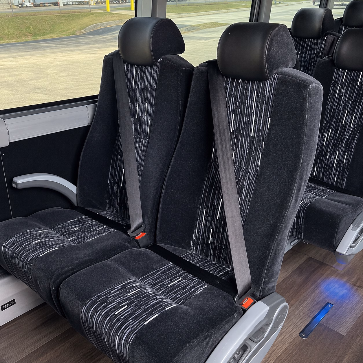 cupertino long distance transportation onboard seating