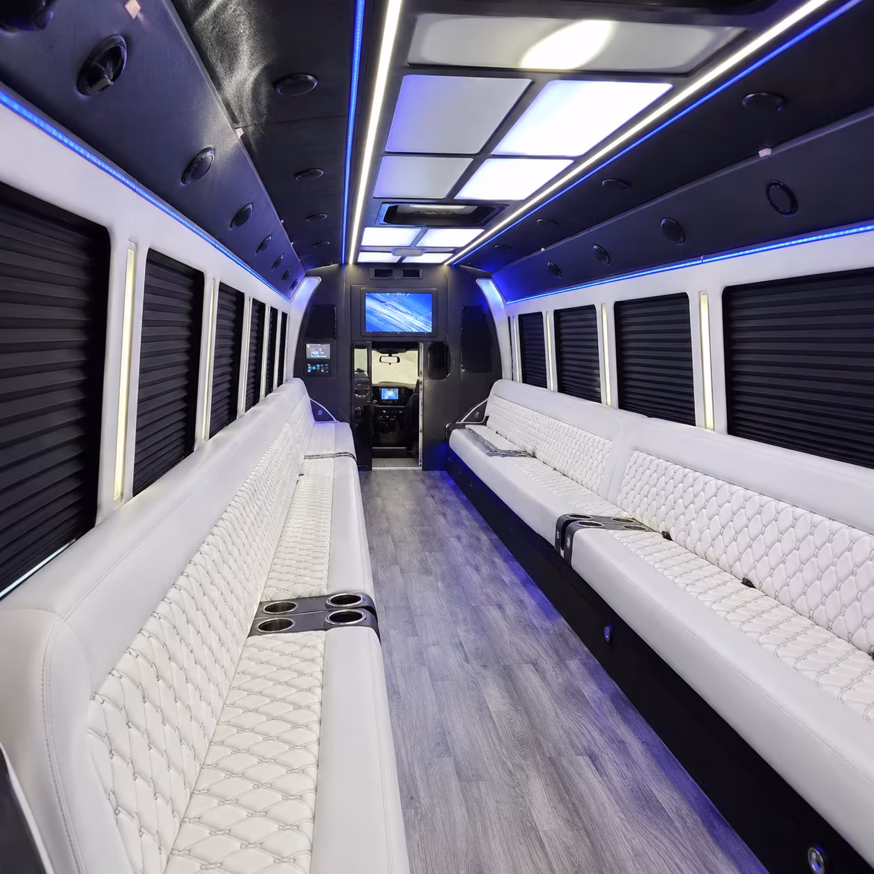 cupertino party bus rentals inside