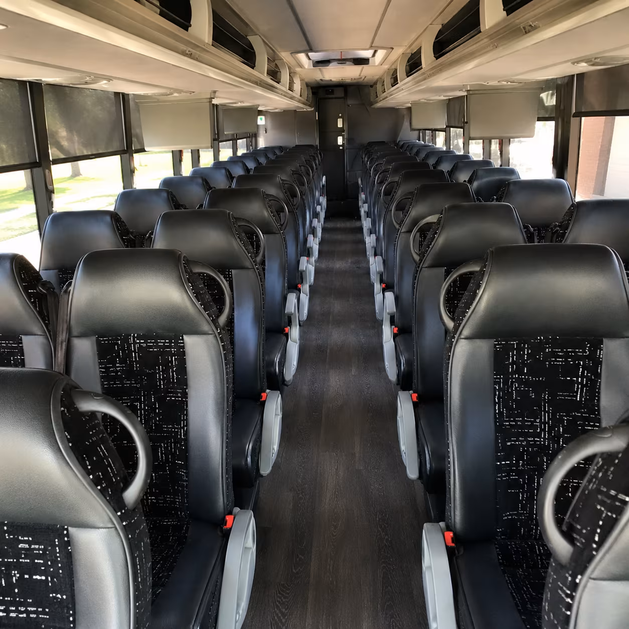 gilroy charter bus rental inside