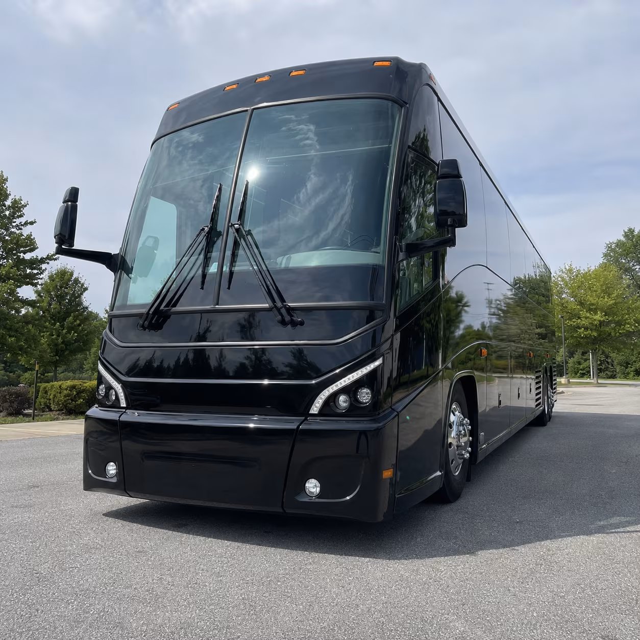 mountain view private charter bus transportation for mountain view events