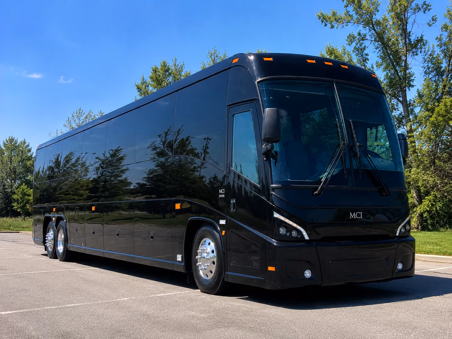 mountain view spacious charter bus rentals for mountain view wedding groups