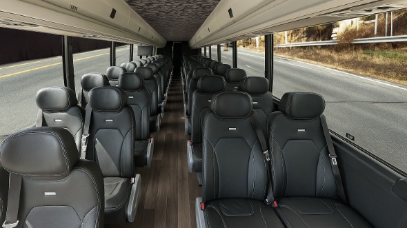 cupertino 20 passenger minibus inside