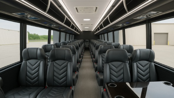 cupertino 25 passenger minibus inside