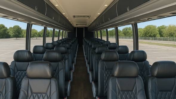 cupertino 50 passenger charter bus rental