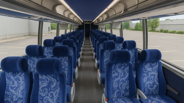 cupertino 56 passenger charter bus rental